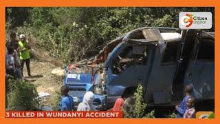 13 people perish in accident on Wundanyi-Mwatate road