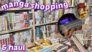 shop with me + haul (manga, kpop, daiso, popmart, concert vlog)