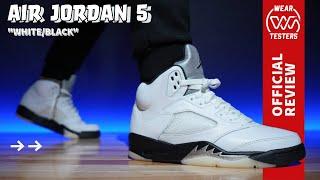 Air Jordan 5 White/Black