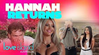 Hannah makes a jaw dropping return to the Villa | Love Island Australia 2024