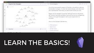 The Basics of Taking Notes in Obsidian