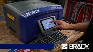 BradyPrinter S3700 Multicolor + Cut Sign and Label Printer | Overview | French (Canada)