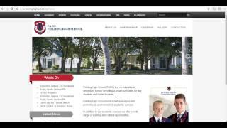 FAHS Feilding High School Parent Portal Demo Video