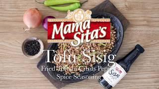 Tofu Sisig (Fried Tofu in Mama Sita's Citrus Pepper Spice Seasoning)