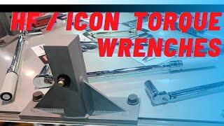 Three torque wrenches from Icon / Harbor Freight - SEMA 2022