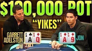 Garrett Adelstein Gets Perfect Runout in $100K Pot