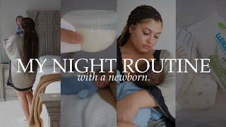 MY NIGHT ROUTINE WITH A NEWBORN| spend a full night w/ me + nursing + diaper changes + our routine