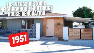 Las Vegas Historic Neighborhood Huntridge House Renovation