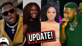 Fella Makafui & Eazzy Baby catch stray bullets as Amerado & Medikal Beef Gets Personal.