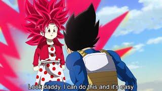 Vegeta is Scared to see that Bulla can Transform into a Super Saiyan God - FULL STORY