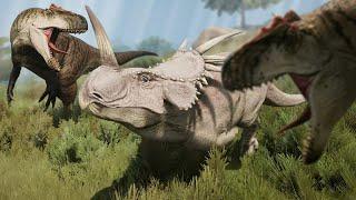 Battle of a Crested Hero - Life of a Styracosaurus | Path Of Titans