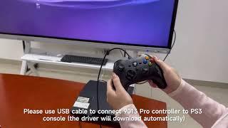 How to connect your controller to PS3? - EasySMX 9013 Pro