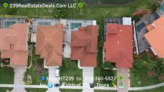 Aerial Tour of 196 Sabal Lake Dr Naples FL 34104 Upgraded Lakefront Home 239RealEstateDeals.Com LLC