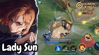 HOK Lady Sun - Kugisaki Nobara Skin Review Gameplay