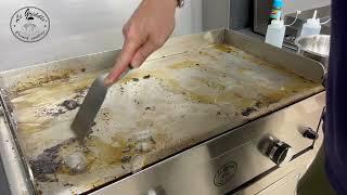 Cleaning a LE GRIDDLE