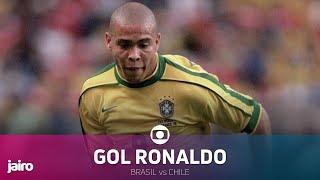 Gol de Ronaldo: Brasil vs Chile | Oitavas de Final Copa 98