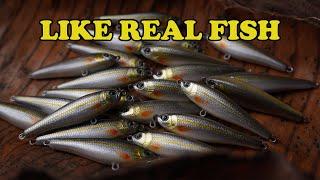 AMAZING HANDCRAFT!!! MAKING SMALL FISH MINNOW - LURE MAKING