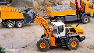 AMAZING RC TRUCKS, RC TRACTOR AND REMOT CONTROL CONSTRUCTION MACHINES AT HARD WORK!