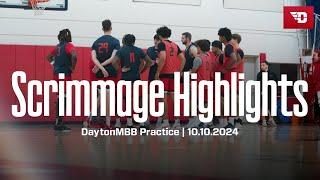 Dayton Men's Basketball 5v5 Scrimmage Highlights October 10