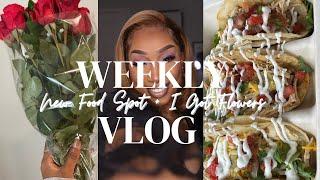 Weekly Vlog: Tryna Cook Sis + I got flowers + more| Dazja Jordan