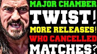 WWE News! MAJOR TWIST After WWE Smackdown! Who CANCELLED Smackdown Matches More RELEASES Up Next!