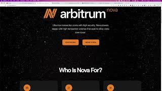 钱都是大风刮来的 Arbitrum Nova 来袭！ Nova 和 One 谁更强？有没有空投，一起来试试吧