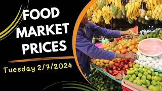 Tuesday (2/7/2024) Market Prices | Tomato, Onion, Potato Market Prices