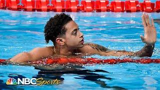 Shaine Casas beats Caeleb Dressel, wins 100m fly at Pro Swim Series in San Antonio | NBC Sports