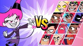 Teen Titans Go Jump Jousts 2 Jinx vs All Who’s Better Fighter | Cartoon Network Games