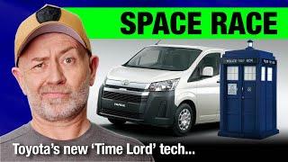 Time Lord Tech? How can Toyota Hiace LWB van be bigger on the inside? | Auto Expert John Cadogan