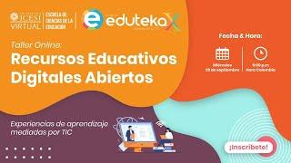 Taller Online: Recursos Educativos Digitales Abiertos