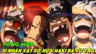 ALL IN ONE I TỔNG HỢP 31 NHÂN VẬT SỞ HỮU HAKI BÁ VƯƠNG TRONG ONE PIECE I