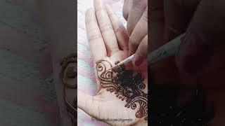 Simple And Easy mehndi design for hand| Simple mehndi design| Mehndi | #viralshort #shots #mehndi