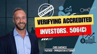 Verifying Accredited Investors: 506(c)