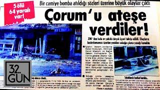 Çorum Katliamı | 29 Mayıs 1980 | 32.Gün Arşivi