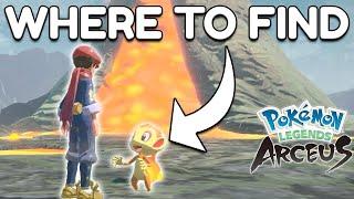 Where to find Chimchar early in Pokemon Legends: Arceus