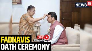 LIVE Maharashtra New CM Swearing In | Devendra Fadnavis Takes Oath As CM Live | Mahayuti News | N18L