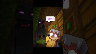 Your chestroom is 3-blocks tall #minecraft #enderman #animation