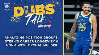 Analyzing Warriors position groups, Steph’s career longevity, 1-on-1 with Mychal Mulder | Dubs Talk