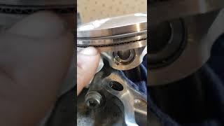 wiseco piston ring installation on 2014 yz 450