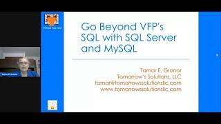 Go Beyond VFP's SQL with SQL Server and MySQL