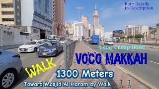 Voco Hotel Makkah WALK to Haram ( Cheap 5-star Hotel ) and Review