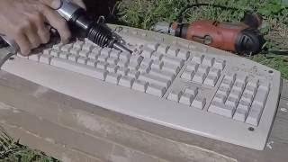 Air Hammer vs Computer Keyboard