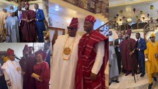 Davido, Uncle's & Father All Set To Storm Wedding Venue As Chioma & Davido Weds