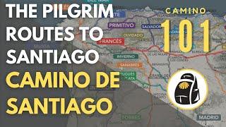 CAMINO 101: Camino de Santiago Pilgrim Routes | #CaminoDeSantiago