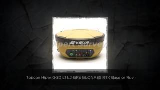 Topcon Hiper GGD L1 L2 GPS GLONASS RTK Base or Rover Receive