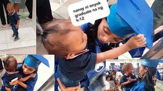 nanay ni onyok naka pag graduate din ng k-12