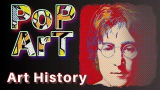 What is Pop Art Painting Style Movement History Documentary Lesson Tutorial (Warhol - Lichtenstein)