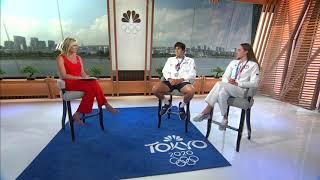 jay litherland  and emma weyant reflect on swimming silver | Olympic Tokyo 2020|  #tokyoolympics