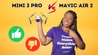 DJI Mini 3 Pro vs Mavic Air 2 comparison